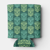 レトロティキビーチバーパターン 缶クーラー (裏面)