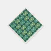 レトロティキビーチパーティー スタンダードカクテルナプキン (角)