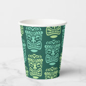 レトロティキビーチパーティー 紙コップ (正面)