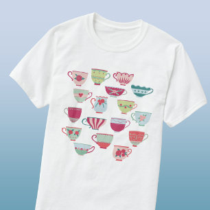 レトロティーカップ Tシャツ