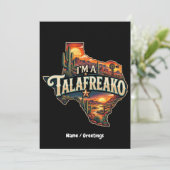 レトロテキサス砂漠の夕日 "I'm a Talafreako" 招待状 (スタンド正面)