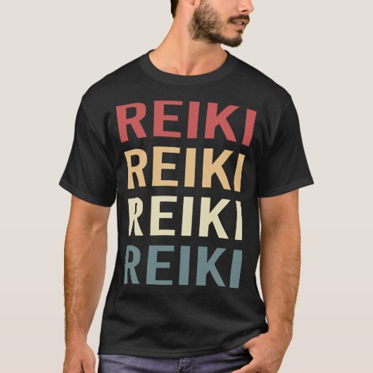 レトロテキストレイキ Tシャツ (正面)