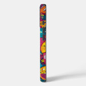 レトロテックカオスアーバン通りアートフォンケース Case-Mate iPhoneケース (裏面 / 左)