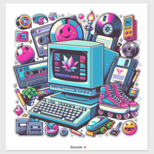 レトロテックプレイグラウンド：懐かしい90年代のオデッセイ シール