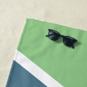 レトロテニス懸命コートスターカスタムシグネチャー ビーチタオル (インサイチュ)