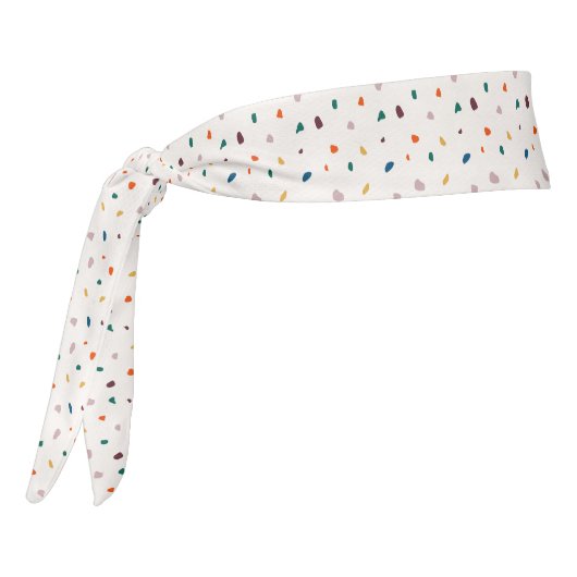 レトロテラゾドット タイヘッドバンド (回転270)