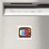 レトロテレビのテストパターン マグネット (インサイチュ (食洗機))