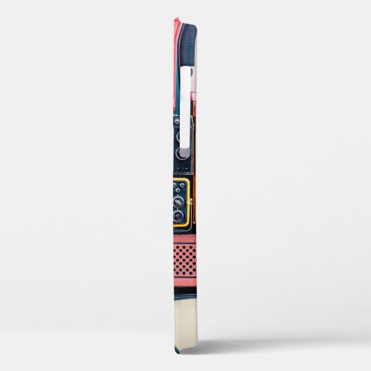 レトロテレビ受信機セット(60年代、70年代、80年代) Case-Mate iPhoneケース (裏面 / 左)