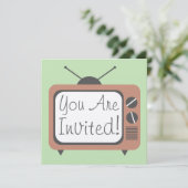 レトロテレビ招待状 招待状 (スタンド正面)