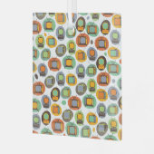 レトロテレビ ガラスオーナメント (正面左)