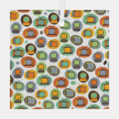 レトロテレビ ガラスオーナメント (裏面)