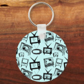 レトロテレビ キーホルダー (正面)