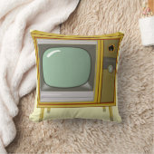 レトロテレビ クッション (ブランケット)