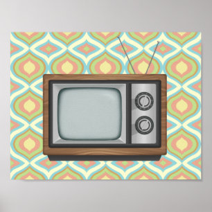 レトロテレビ ポスター
