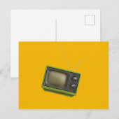 レトロテレビ ポストカード (正面/裏面)