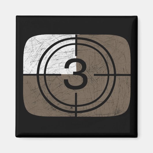 レトロテレビ マグネット (正面)