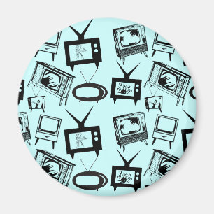 レトロテレビ マグネット