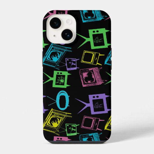 レトロテレビ iPhoneケース (裏面)