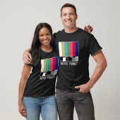 レトロテレビNo Programming Screen Color Never Tシャツ (ユニセックス)