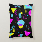 レトロテーカラフルプ形状 アクセントクッション (正面(垂直))