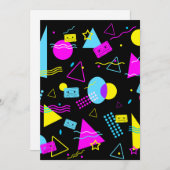 レトロテーカラフルプ形状 シーズンカード (正面/裏面)