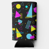 レトロテーカラフルプ形状 スリム缶クーラー (裏面)