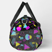 レトロテーカラフルプ形状 ダッフルバッグ (右)