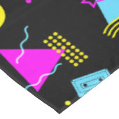 レトロテーカラフルプ形状 テーブルクロス (アングル)