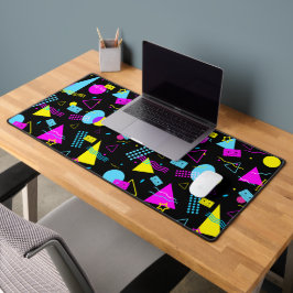 レトロテーカラフルプ形状 デスクマット