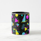 レトロテーカラフルプ形状 マグカップ (中央)