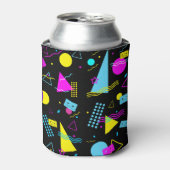 レトロテーカラフルプ形状 缶クーラー (缶正面)