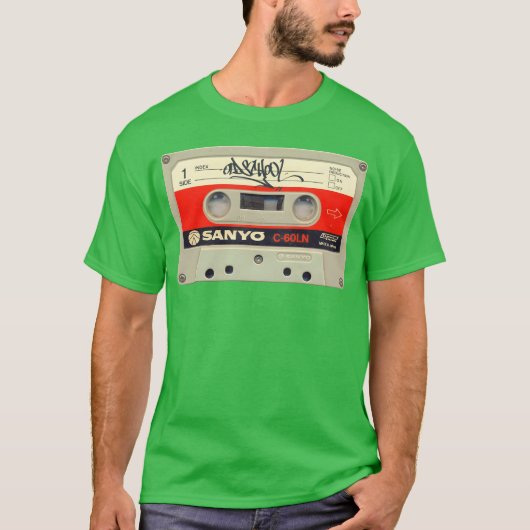 レトロテープ オールドスクール Tシャツ (正面)
