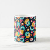 レトロテーマのマグカップ コーヒーマグカップ (中央)