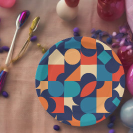 レトロテーマ ペーパープレート