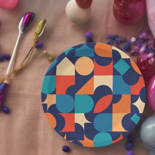 レトロテーマ ペーパープレート