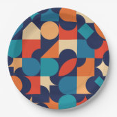 レトロテーマ ペーパープレート (正面)