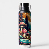 レトロディスクゴルフアーサイケデリックト ウォーターボトル (正面)