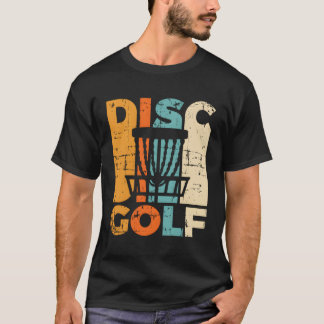 レトロディスクゴルフ ヴィンテージディスクゴルファーギフト ディスクゴルフ Tシャツ