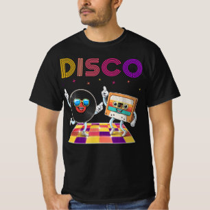 レトロディスコダンスパーティー Tシャツ