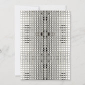 レトロディスコダンス70sバースデーパーティー 招待状 (裏面)