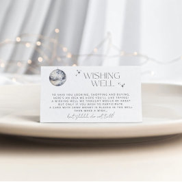 レトロディスコパーティーウィングウェル エンクロージャーカード