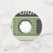 レトロディスコパーティー紙吹雪 コンフェッティ (スモール正面)