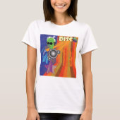 レトロディスコパーティー70sファンクアート tシャツ (正面)