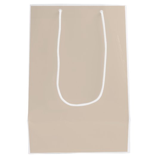 レトロディスコボールブライダルシャワー抱き枕 ミディアムペーパーバッグ (裏面)