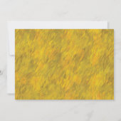 レトロディスコ蠍座〔占星術の〕十二宮図標識バチェロレッテ 招待状 (裏面)