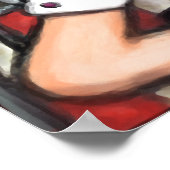 レトロディナーディヴァアートプリント ポスター (角)