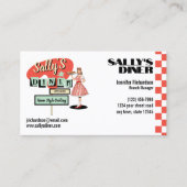 レトロディナール 名刺 (正面)