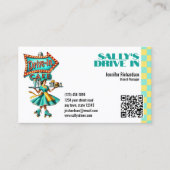 レトロディナール 名刺 (正面)