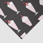 レトロディーナーミルクシェイクパターン 薄葉紙 (詳細)