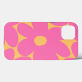 レトロデイジーの花のピンク淡い色のマリゴールド#1 #art Case-Mate iPhoneケース (裏面 (横))